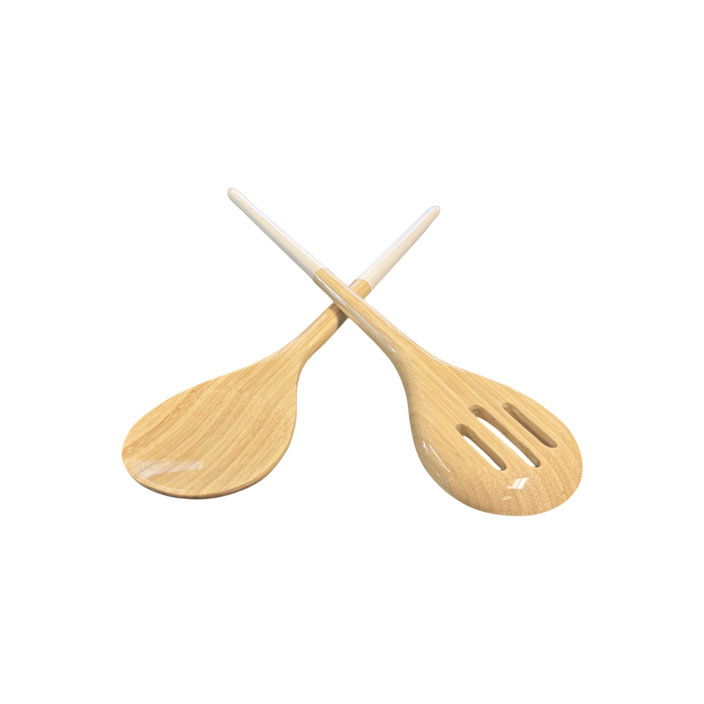 Refined Bamboo Server Set: White