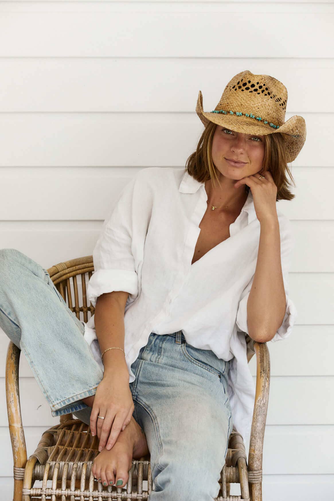 Durango Western Raffia Hat : Coffee / One Size