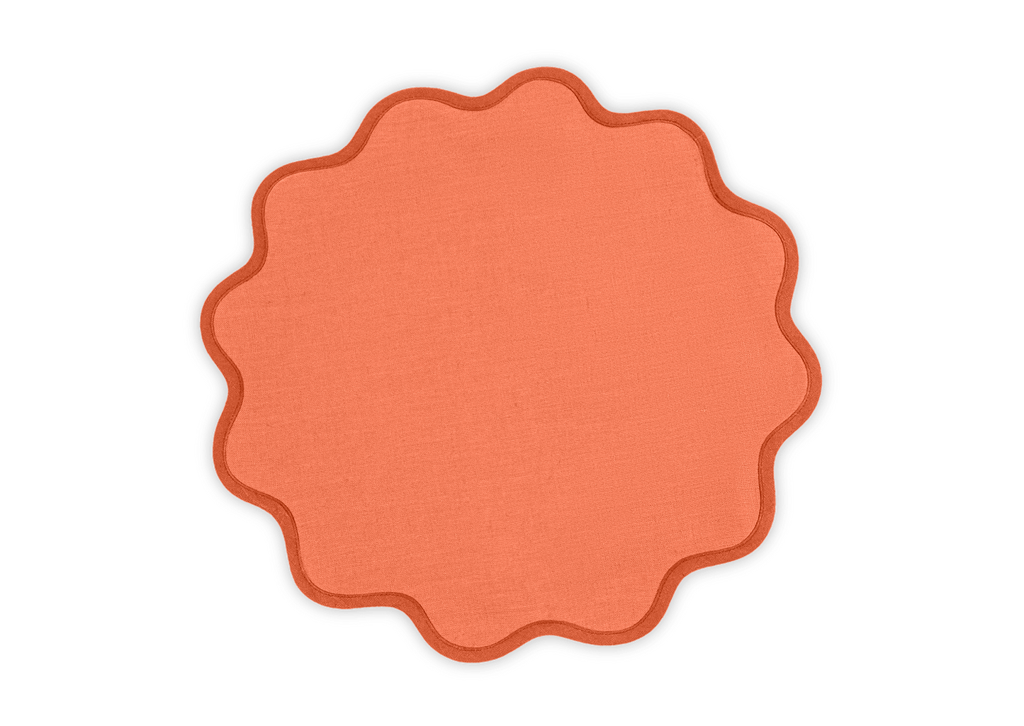 Scallop Edge Placemate - set of 4