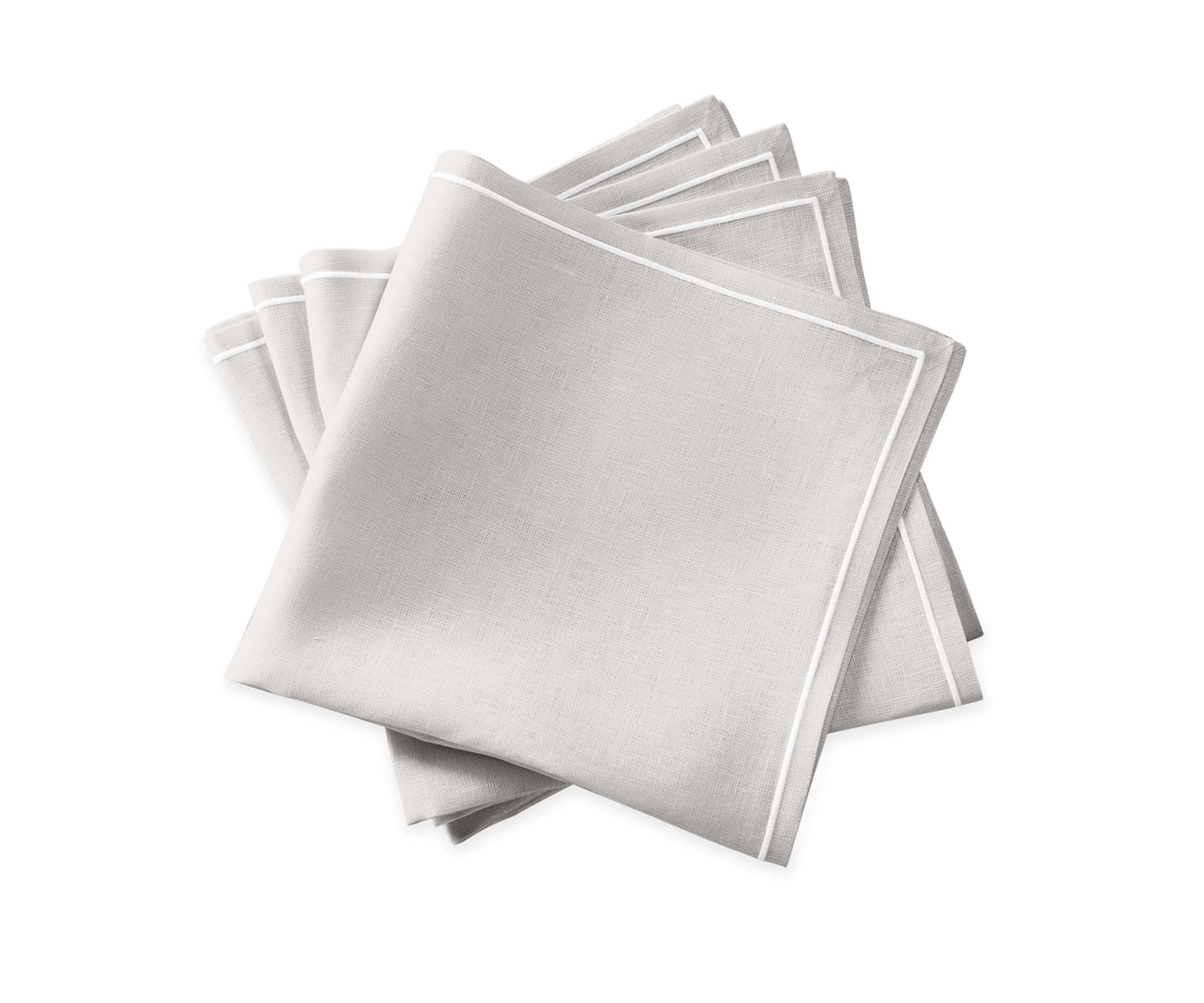 Satin Stitch Napkin Set of 4