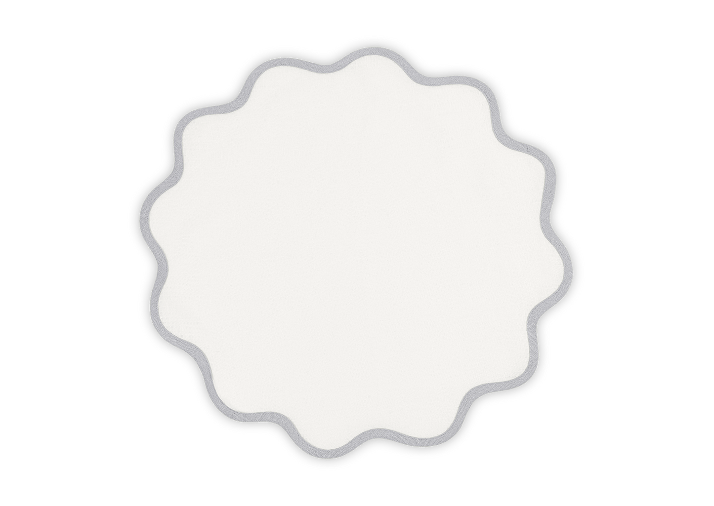 Scallop Edge Placemate - set of 4