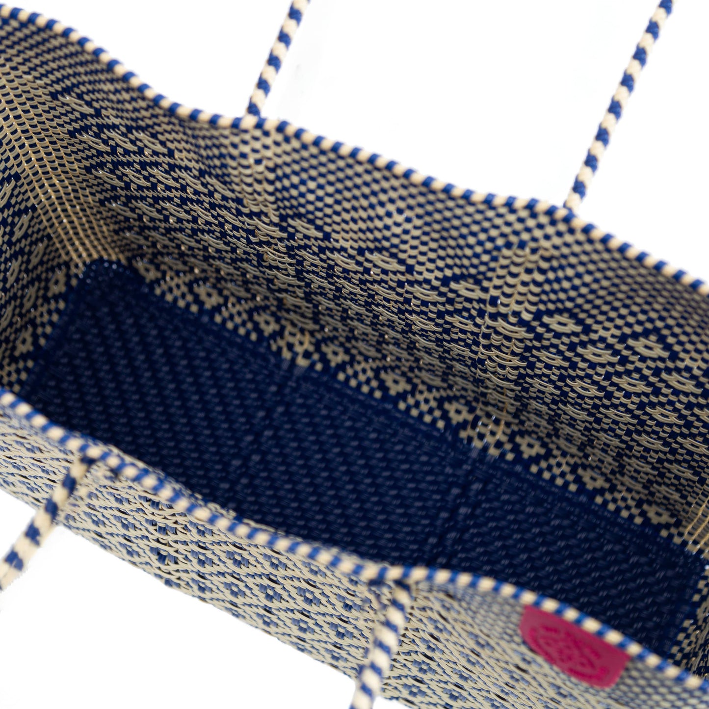 Mixte Woven Plastic Beach Super Tote