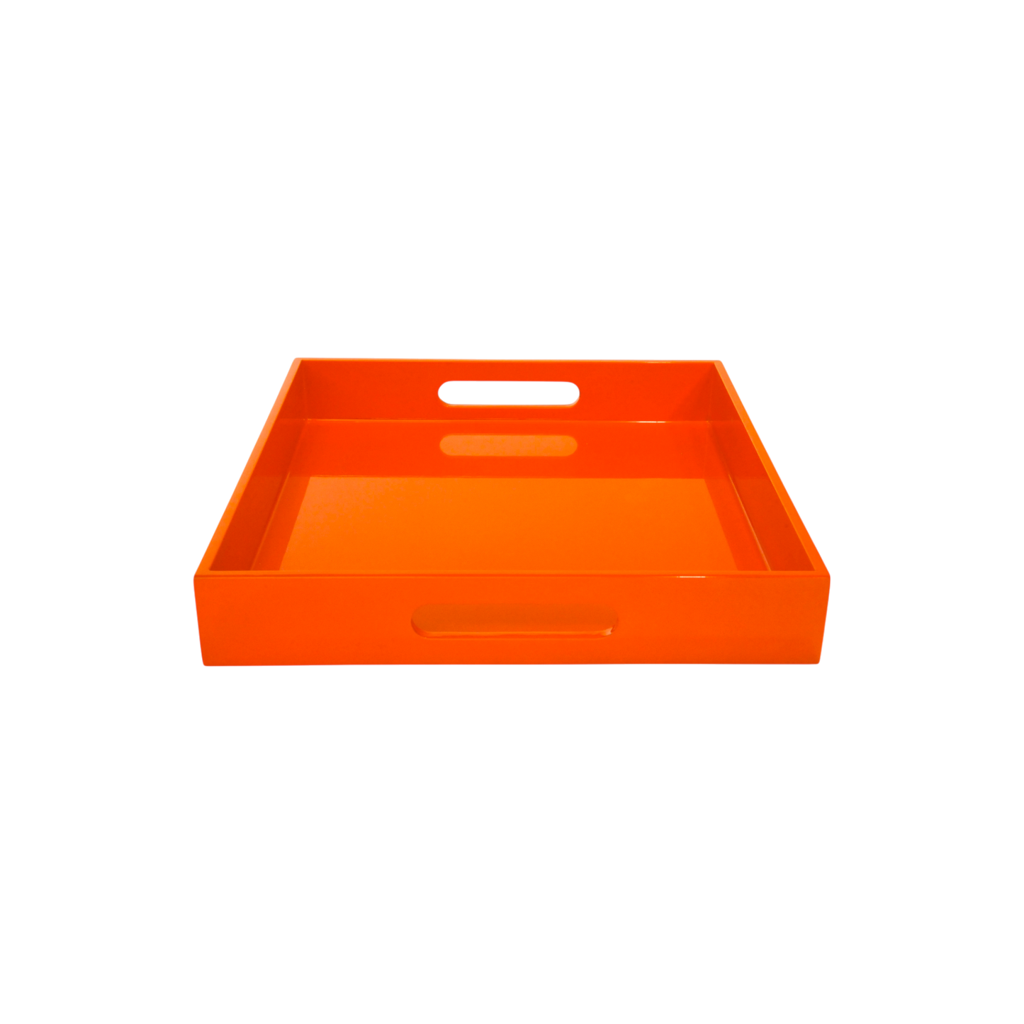 Square Serving Tray - Medium: Orange