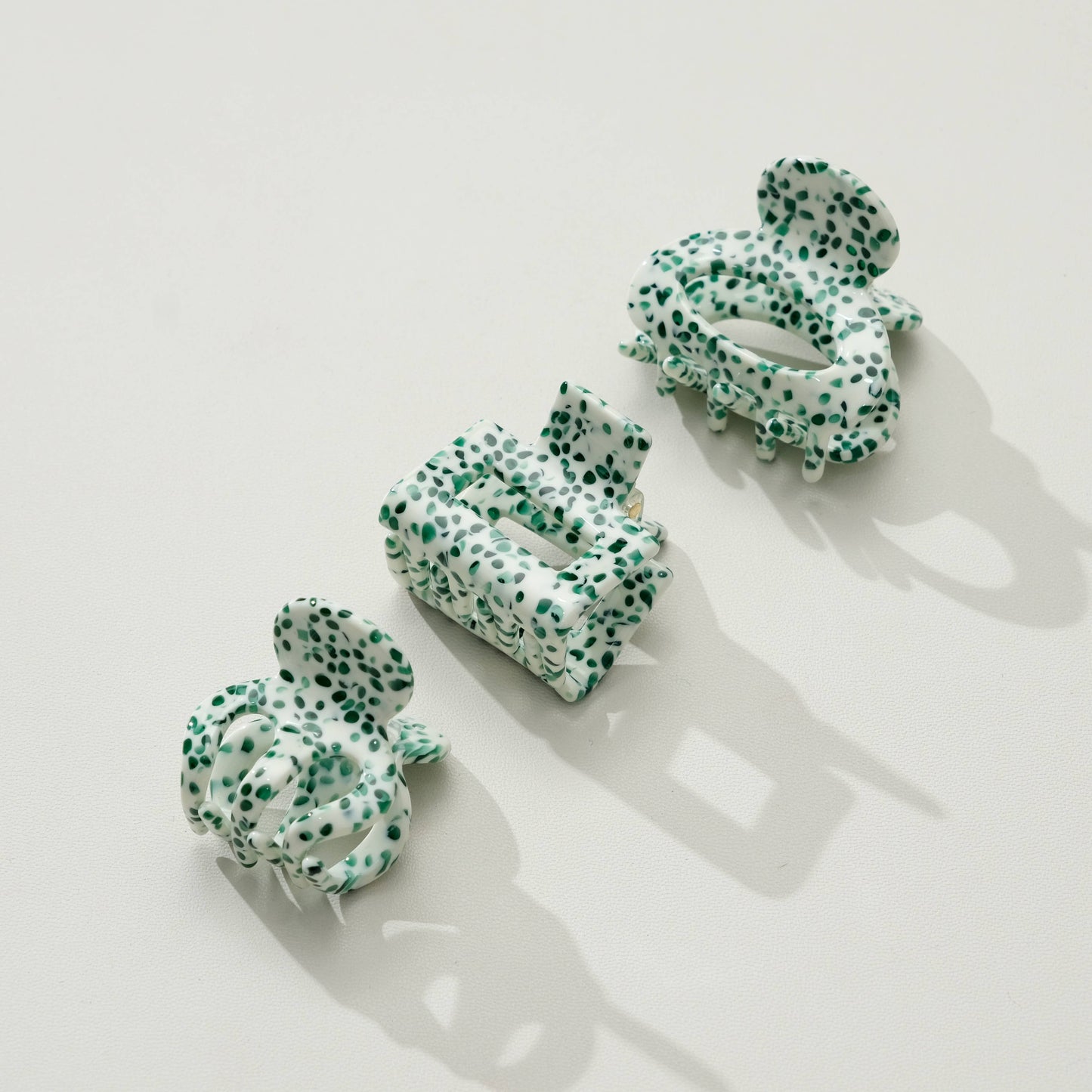 Fern Speckle Mini - Assorted Claw Clips: Assorted