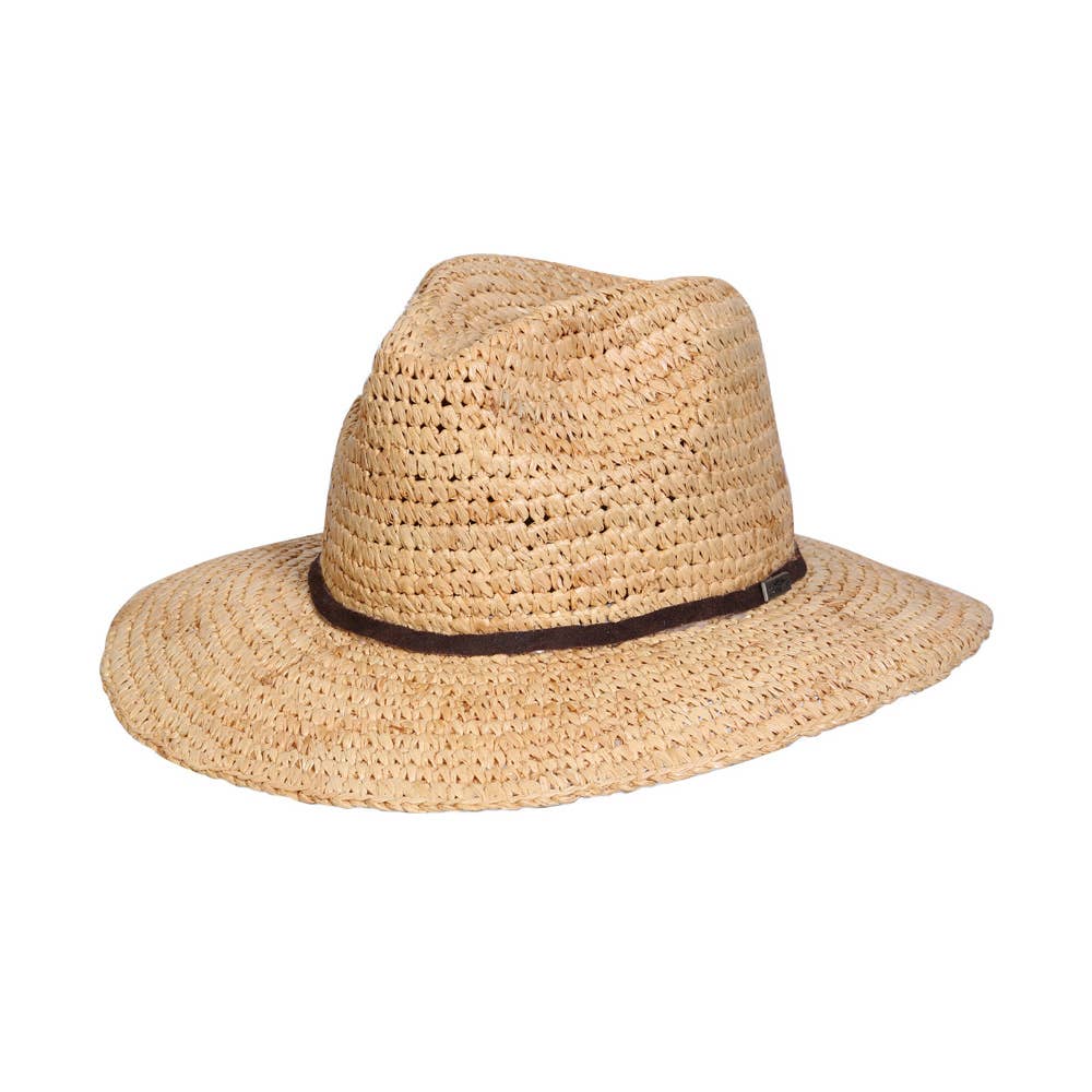 Brays Beach Outback Sun Hat : Natural / Small/Medium