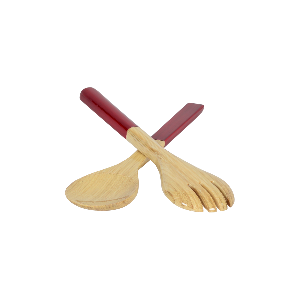 Small Bamboo Server Set: Red