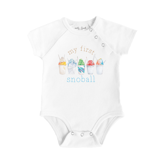 My First Snoball Organic Cotton Baby Onesie: 3/6 months
