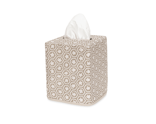 Levi Tissue Box Cover Dune