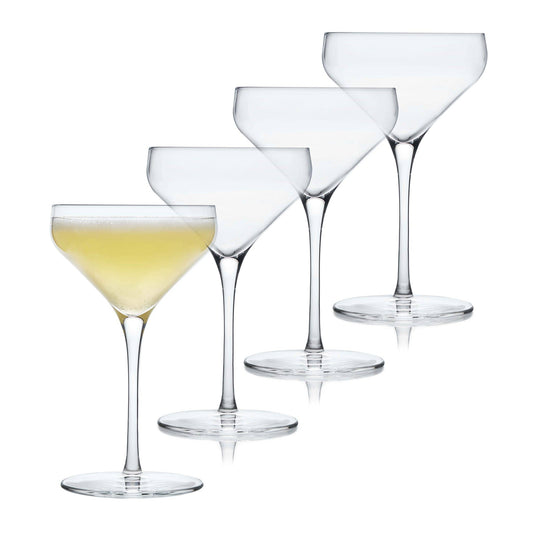 Libbey Greenwich Coupe Cocktail Glasses, 8oz, Set of 4