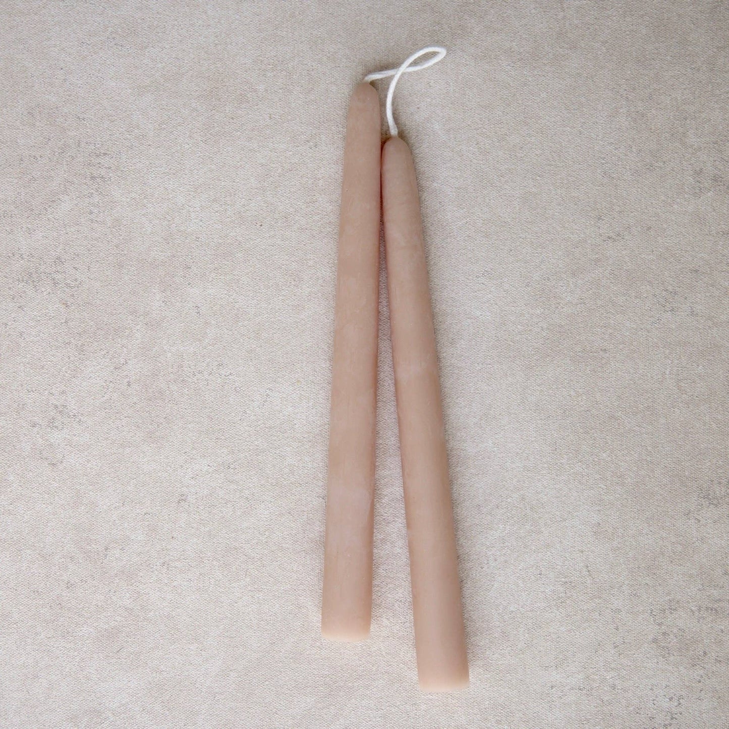 9" Heirloom Beeswax Taper Candles: Olive