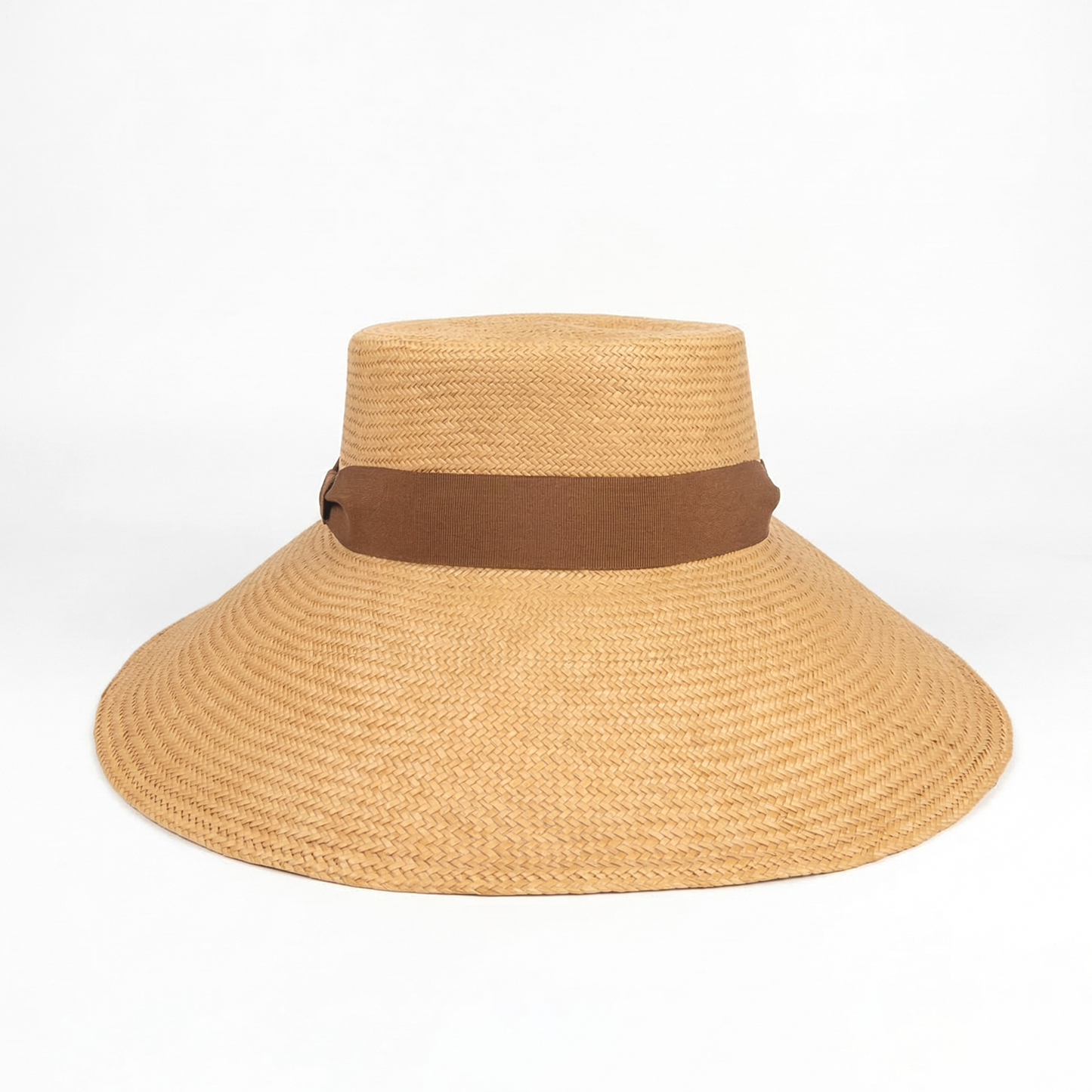 Solea - Wide Brim Handcrafted Bucket Hat with Chinstrap: One size fits most women