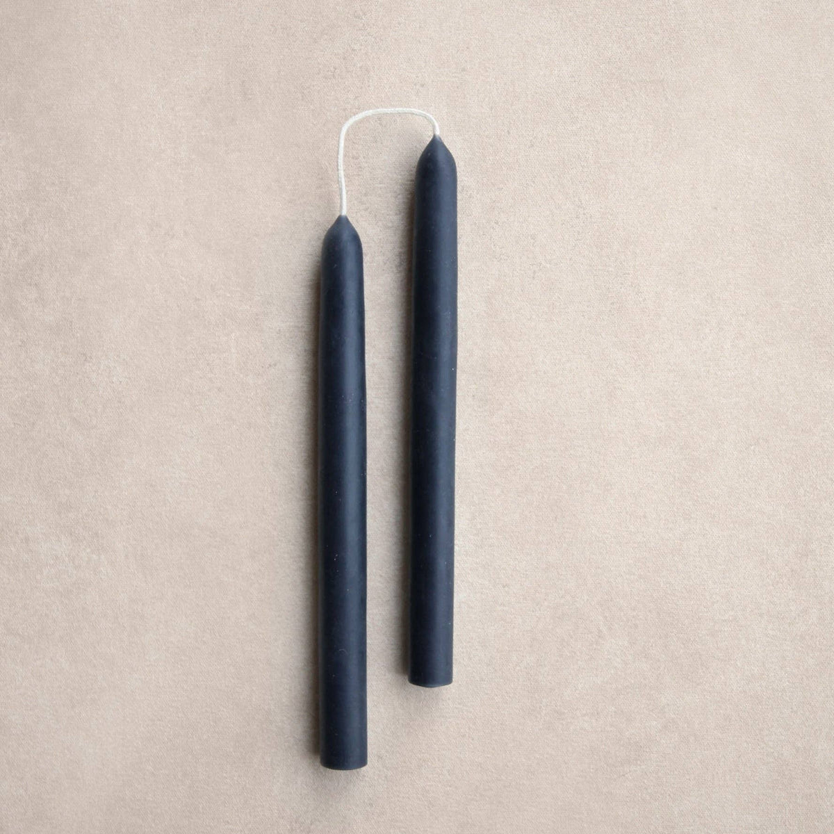 9" Heirloom Beeswax Taper Candles: Olive