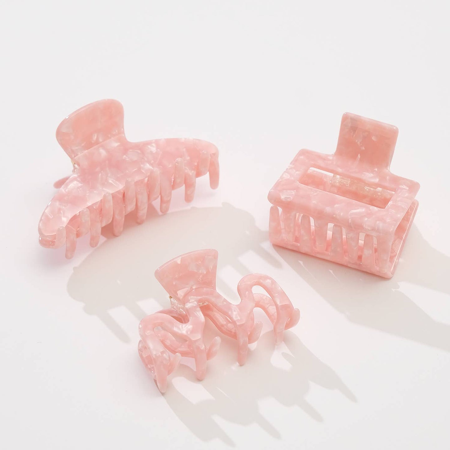 Saltwater Pink S/M - Assorted Claw Clips: Assorted