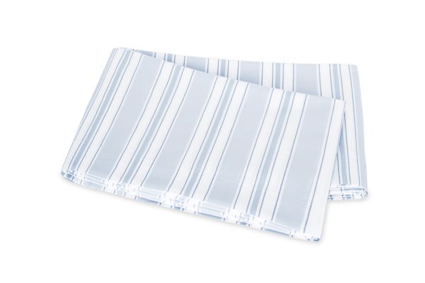 Matouk Elio Flat Sheet in Blue