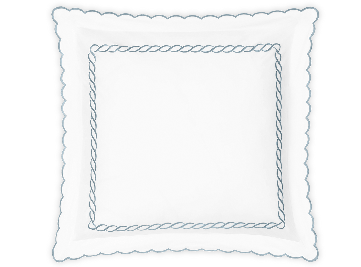 Classic Chain Scallop Sham