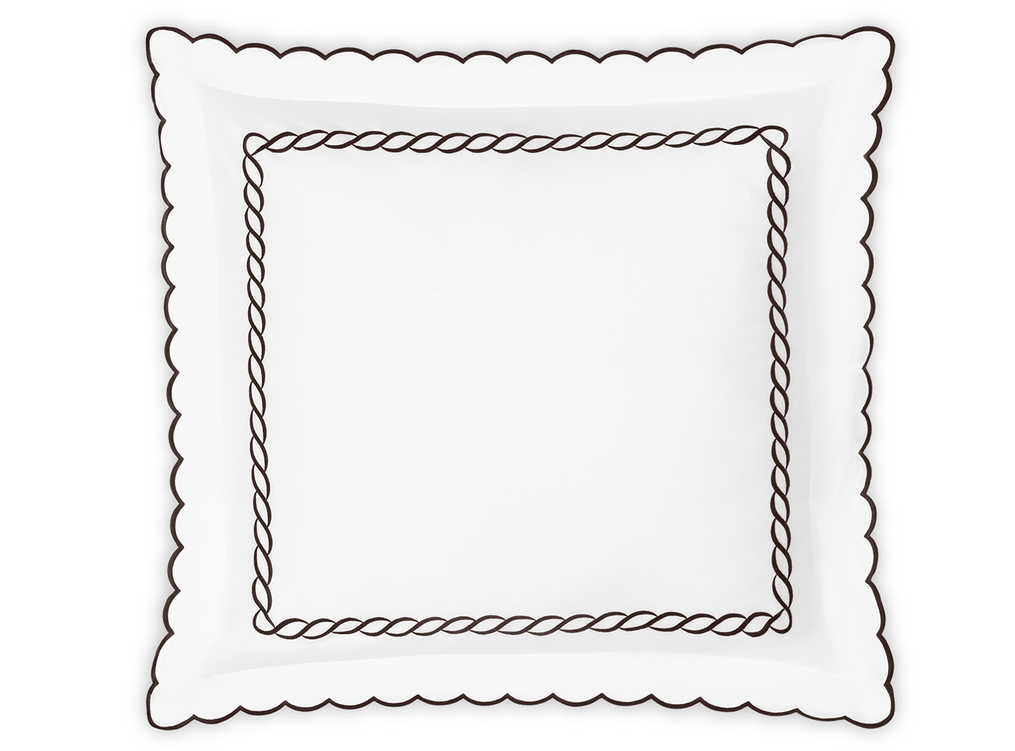Classic Chain Scallop Sham