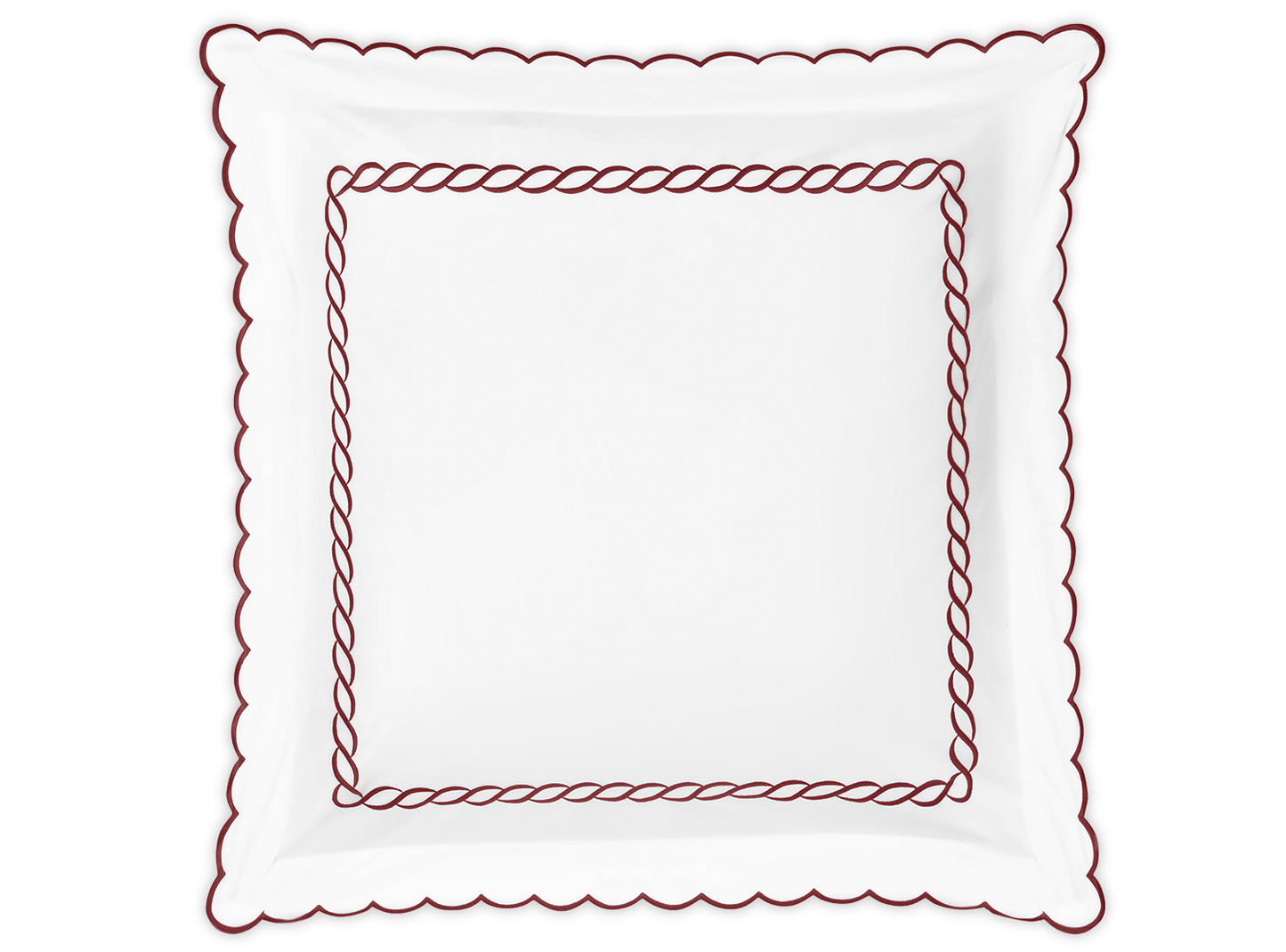Classic Chain Scallop Sham