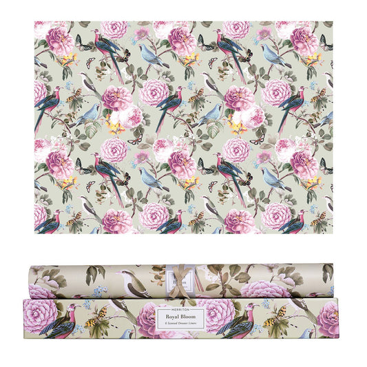Scented Drawer Liners - Royal Bloom (6 Sheets)