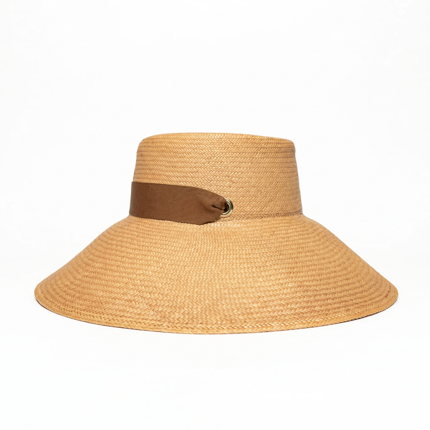Solea - Wide Brim Handcrafted Bucket Hat with Chinstrap: One size fits most women