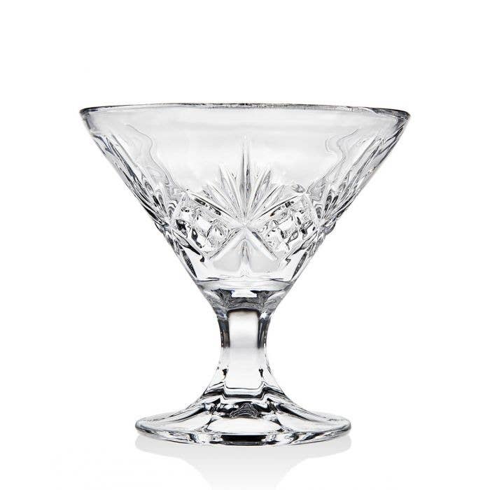 Set of Four Dublin 5oz Martini Glass: Non Leaded Crystal