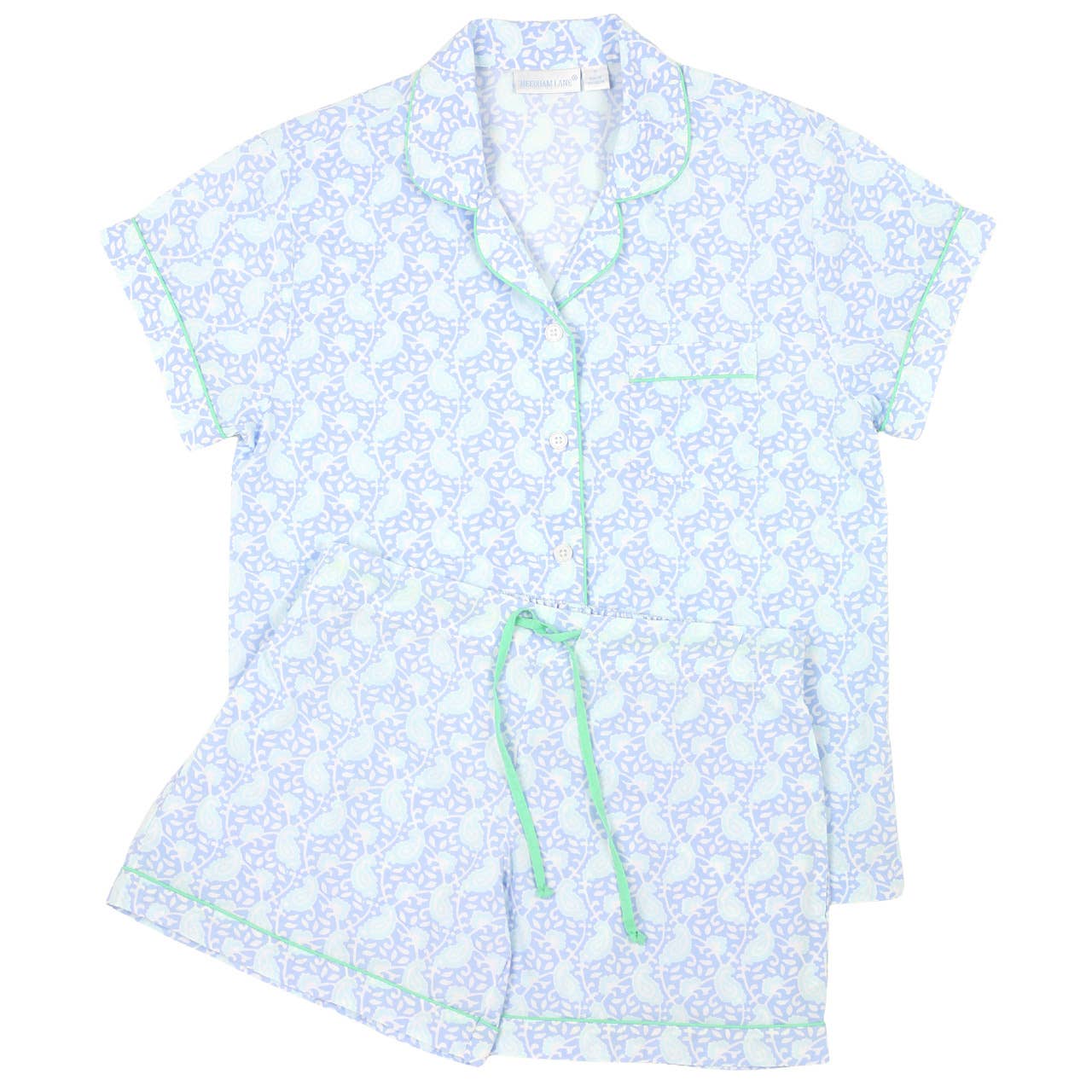 Larkin Short Sleeve Shorty Pajamas