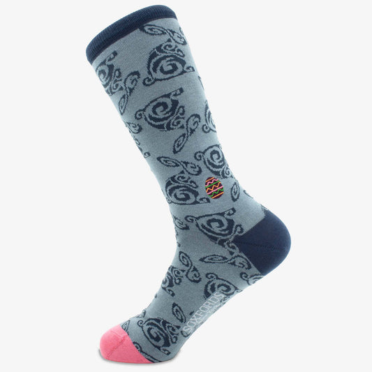 "Rabbits Foot" - Easter Themed Fine Men's Socks