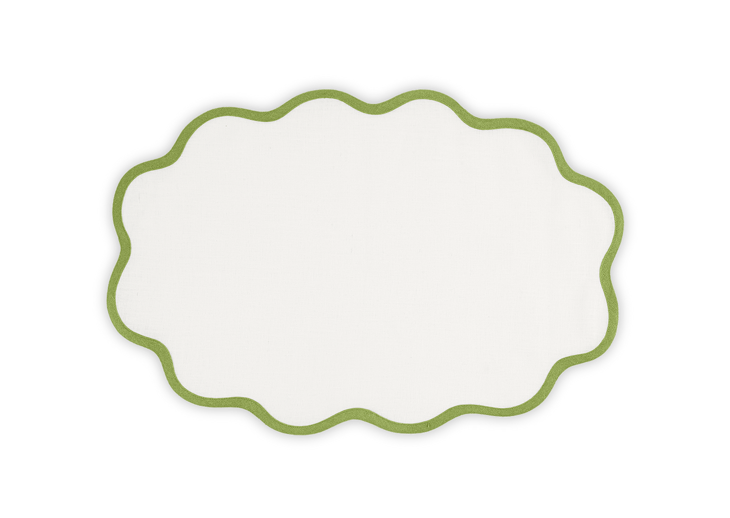 Scallop Edge Placemate - set of 4