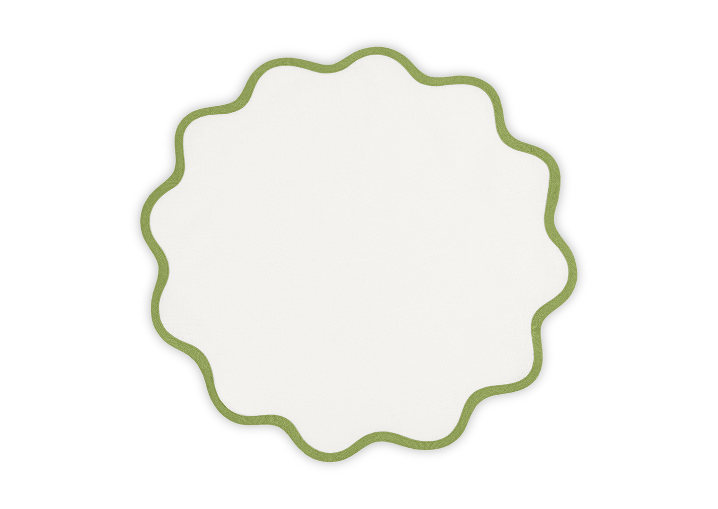 Scallop Edge Placemate - set of 4