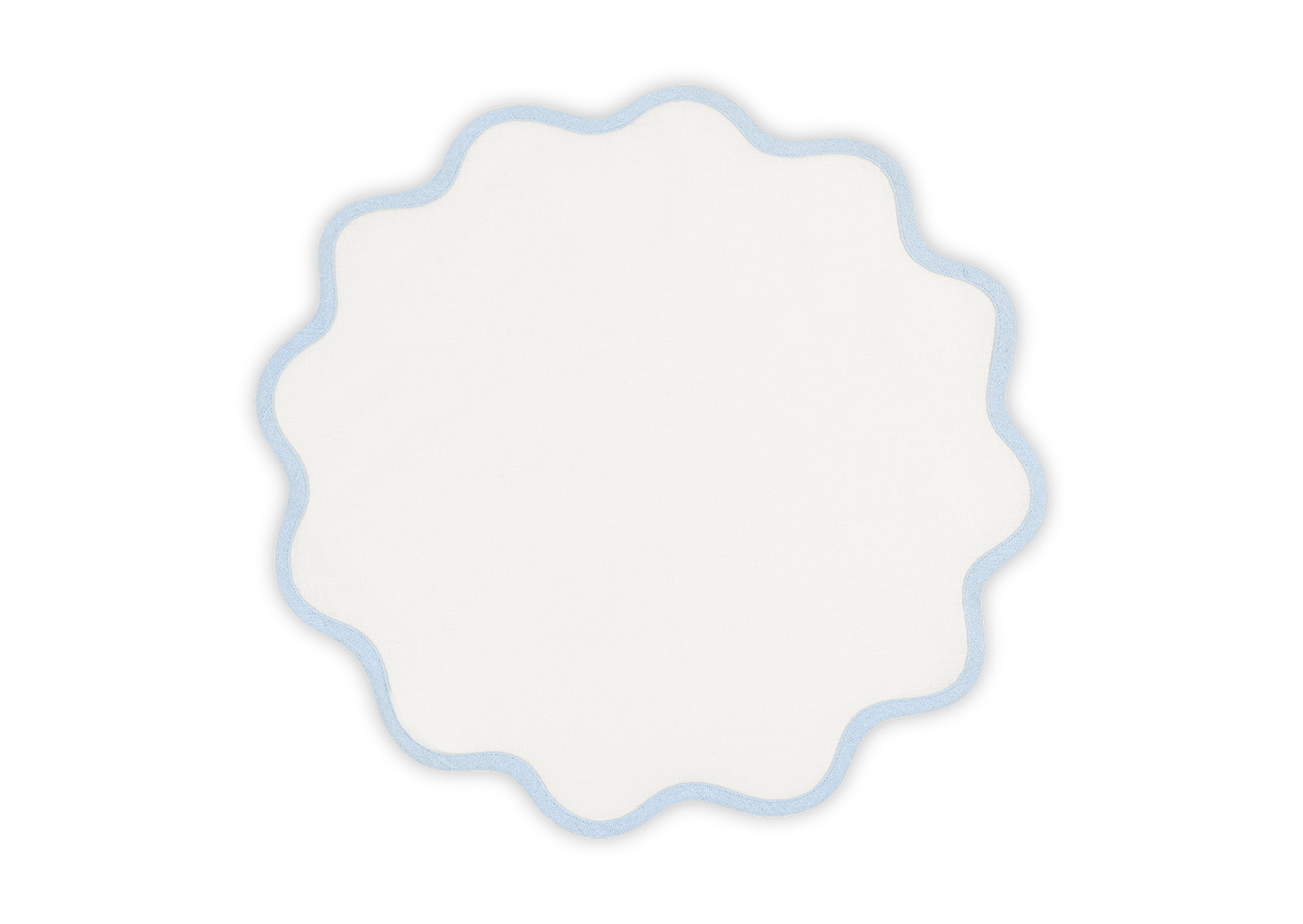 Scallop Edge Placemate - set of 4