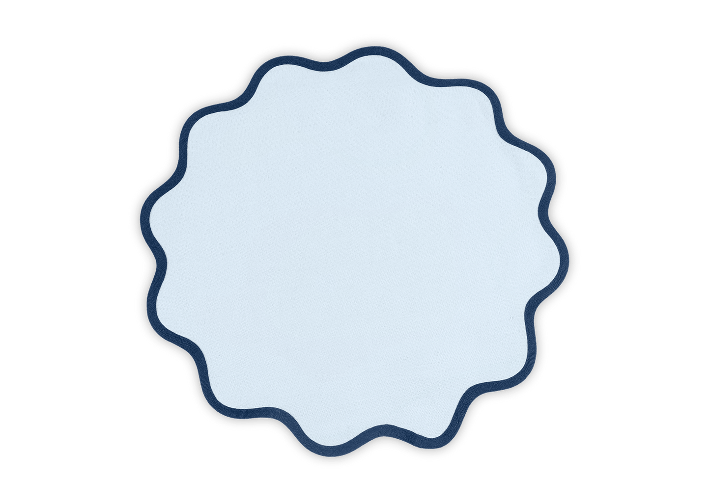 Scallop Edge Placemate - set of 4