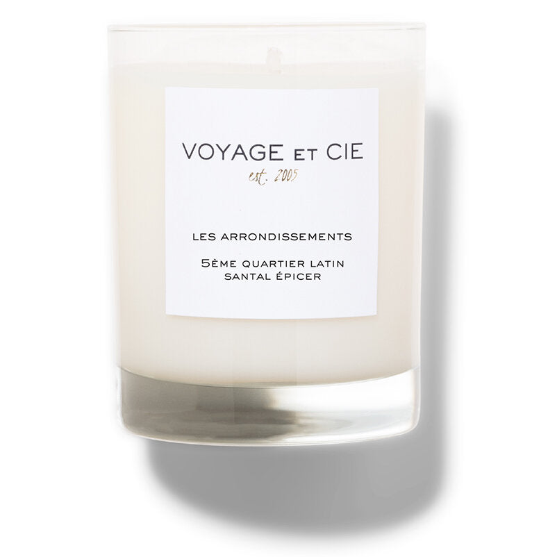 Voyage et Cie  "Santal Èpicer" scented candle