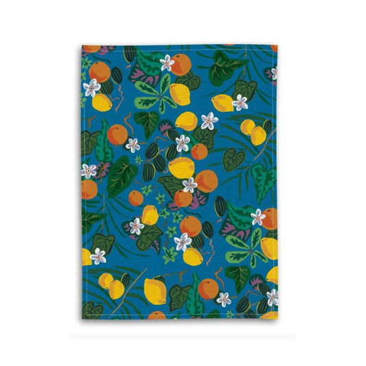 Oranges and Lemons Kitchen Towels