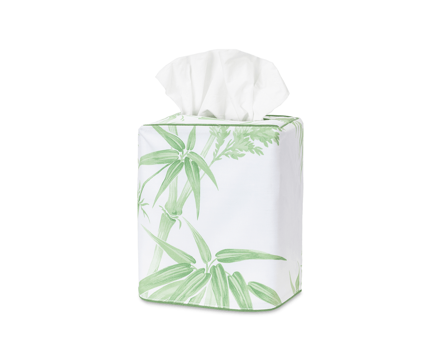 Dominique Tissue Box Cover Palm