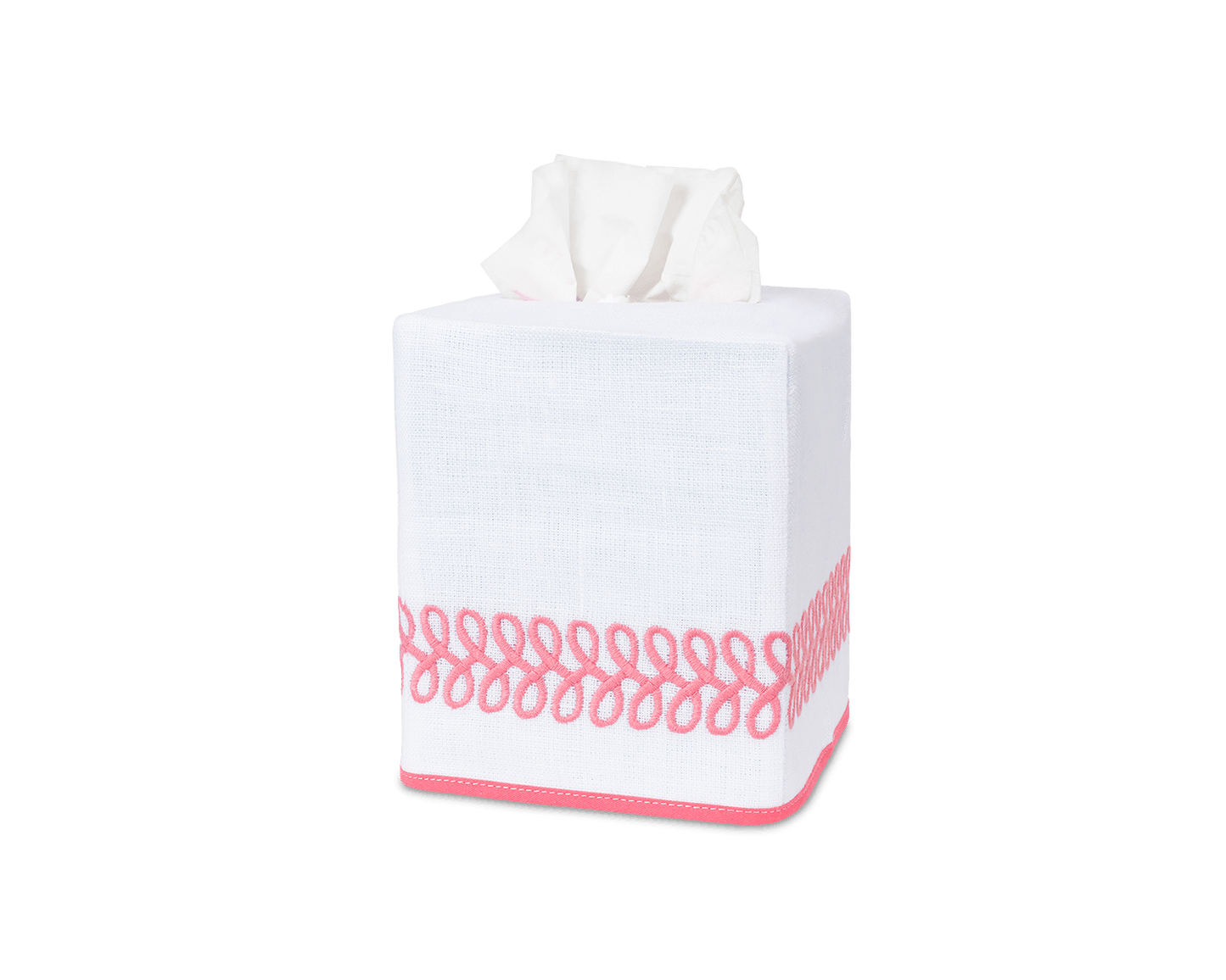 Astor Braid Tissue Box Cover