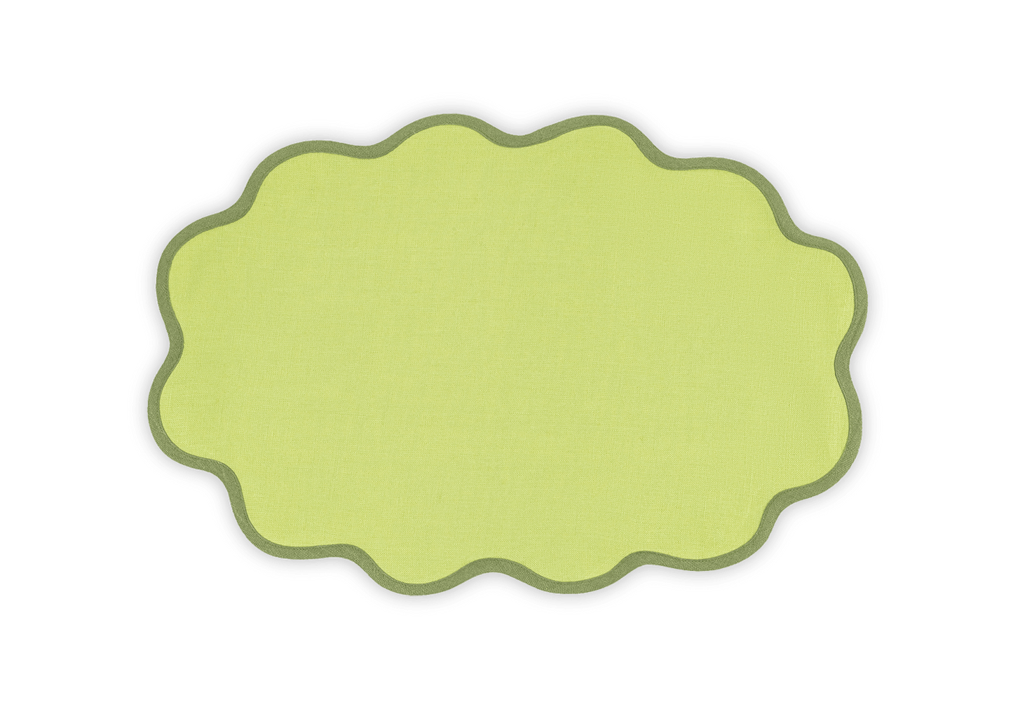 Scallop Edge Placemate - set of 4