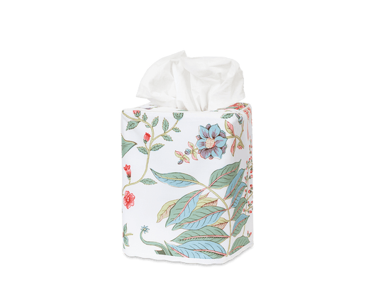 Pomegranate Tissue Box Cover Pink Coral