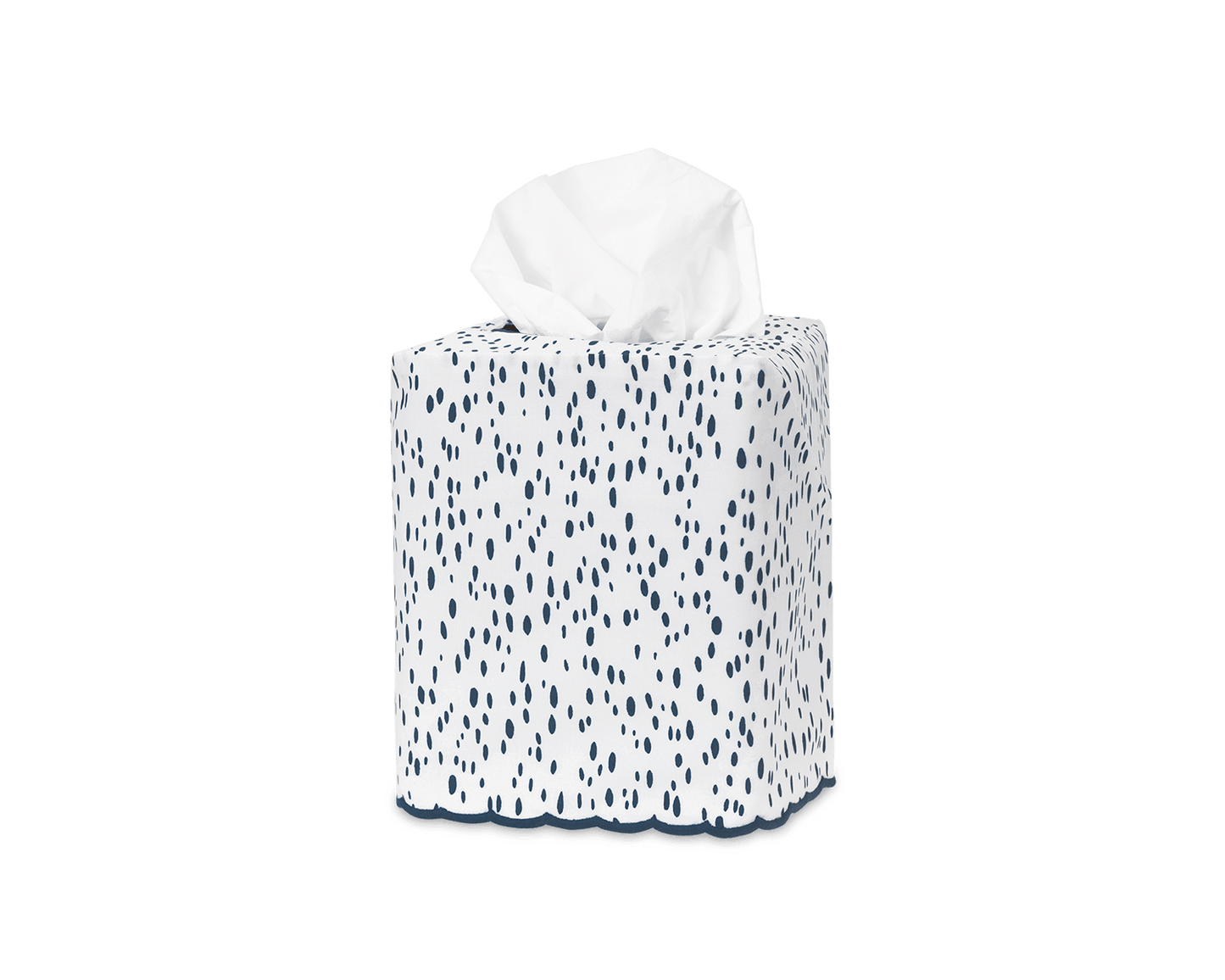 Celine Tissue Box Cover Prussian Blue