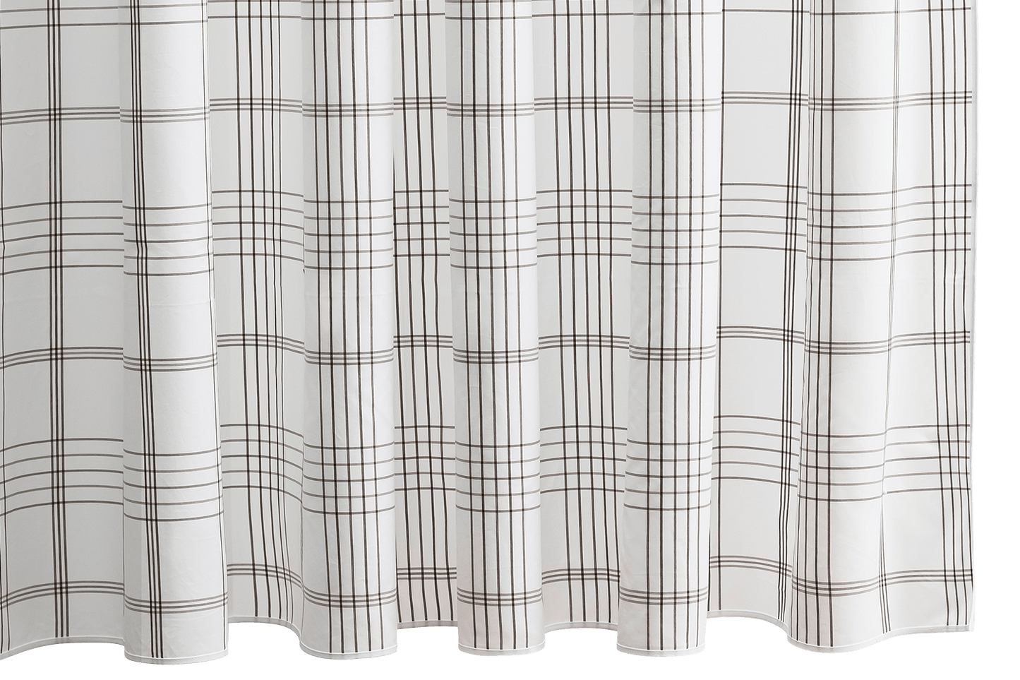 August Plaid Shower Curtain