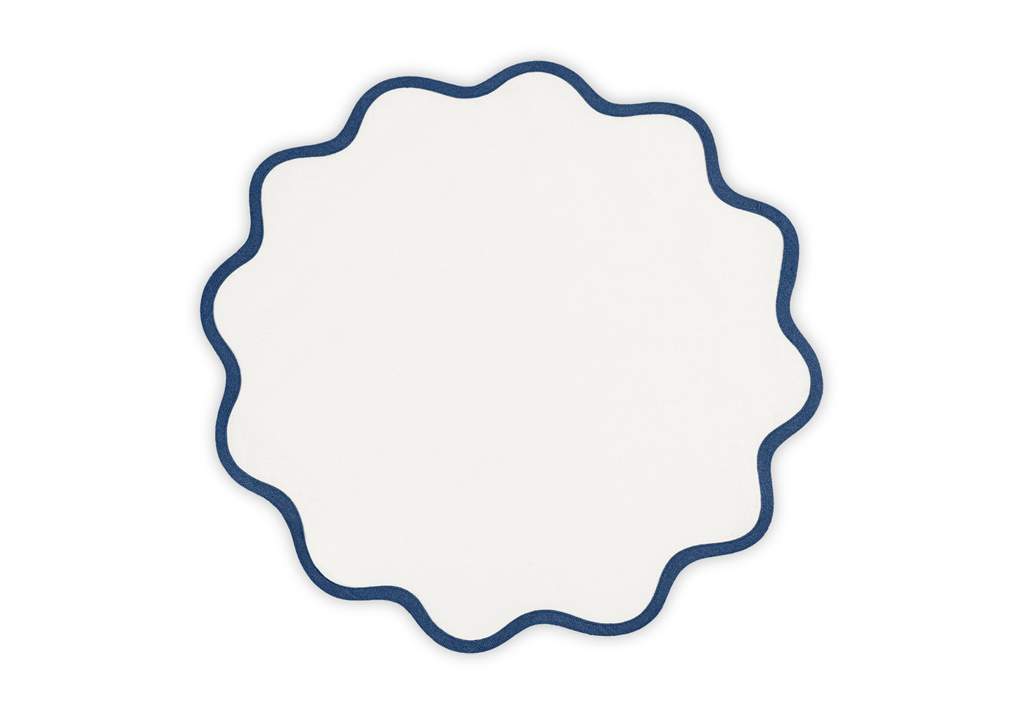 Scallop Edge Placemate - set of 4