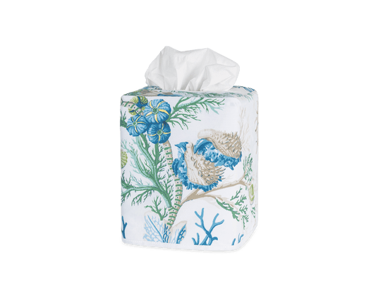 Del Tesoro Tissue Box Cover Sea