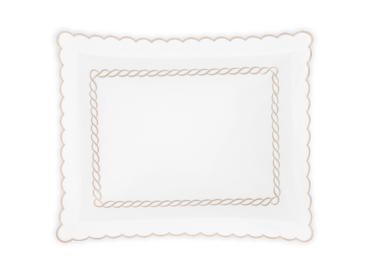 Classic Chain Scallop Sham