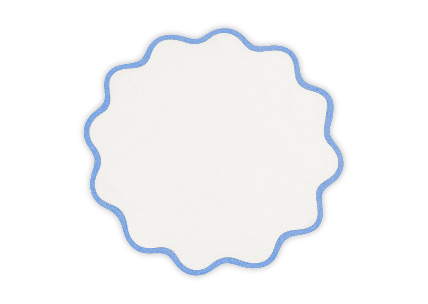 Scallop Edge Placemate - set of 4