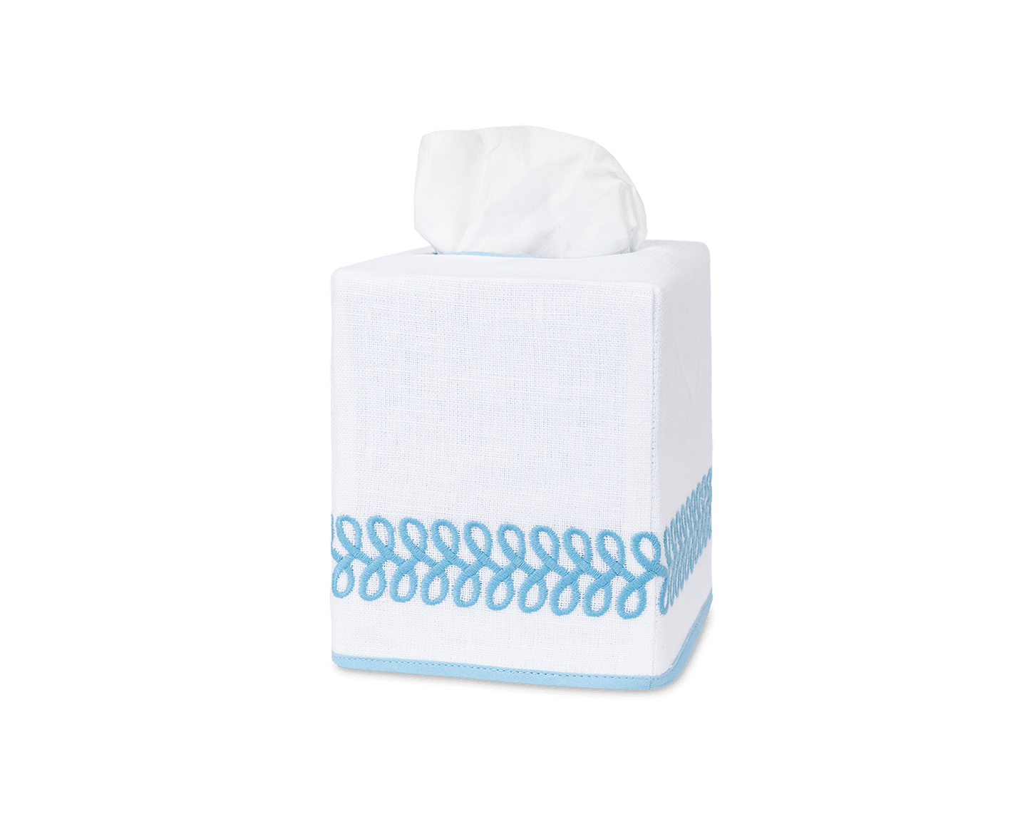 Astor Braid Tissue Box Cover