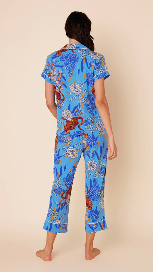 Tigress Pima Knit Capri