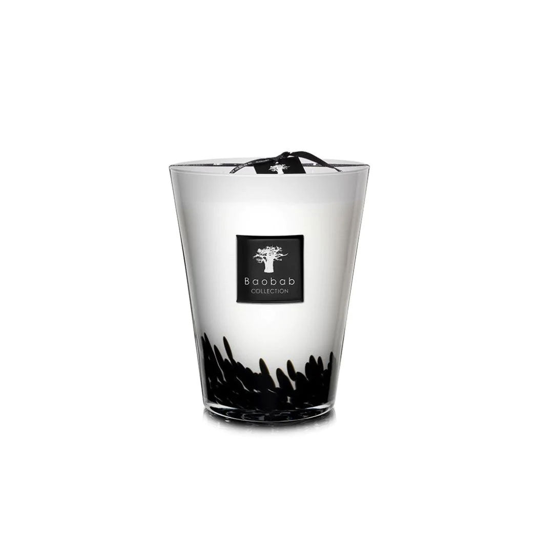 Black Feathers Candle